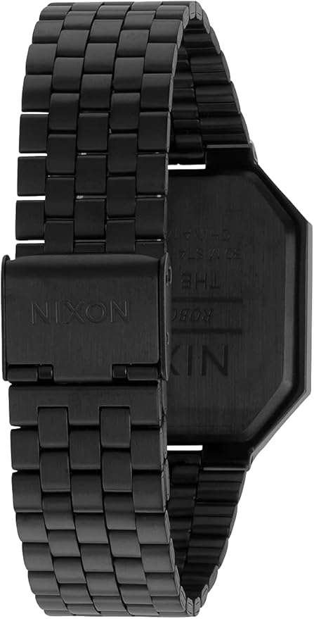 Nixon Unisex Digital Quartz Watch with Stainless Steel Strap
