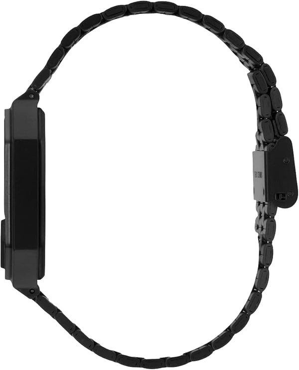 Nixon Unisex Digital Quartz Watch with Stainless Steel Strap