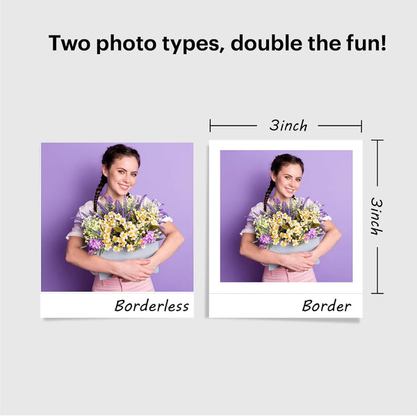 KODAK Mini 3 Retro Portable Photo Printer (7.6 x 7.6 cm)