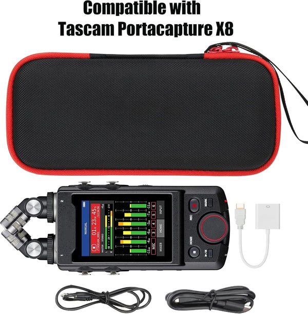Tascam Portacapture X8 Portable 32-bit/192-kHz Recorder + Bluetooth Module