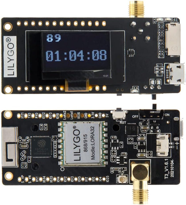 LILYGO LoRa32 868 MHz ESP32 TTGO Development Board