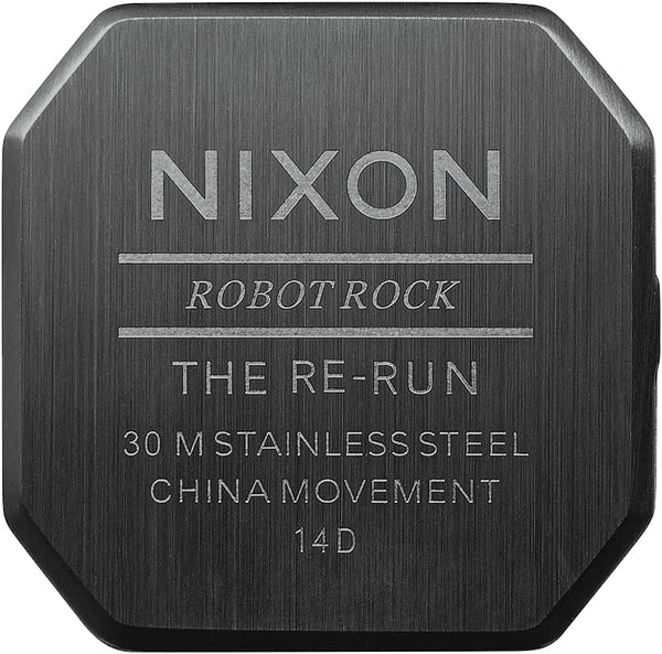 Nixon Unisex Digital Quartz Watch with Stainless Steel Strap